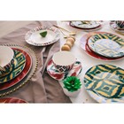 Сервиз чайный Доляна Askım, 12 предметов: 6 чашек 250 мл, 6 блюдец d=15 см, фарфор - Фото 10