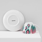 Сервиз чайный Доляна Askım, 12 предметов: 6 чашек 250 мл, 6 блюдец d=15 см, фарфор - Фото 6