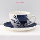 Сервиз чайный Доляна Ternura, 12 предметов: 6 чашек 250 мл, 6 блюдец d=15 см, фарфор - Фото 2