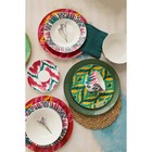 Тарелка фарфоровая десертная Доляна Askım, d=20.5 см, зелёная - Фото 9