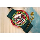 Тарелка фарфоровая десертная Доляна Askım, d=20.5 см, зелёная - Фото 10