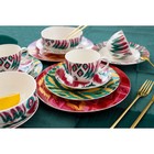 Тарелка фарфоровая десертная Доляна Askım, d=20.5 см, зелёная - Фото 5