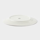 Тарелка обеденная Доляна Askım, d=25 см, фарфор, красная - Фото 3