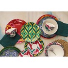 Тарелка обеденная Доляна Askım, d=25 см, фарфор, красная - Фото 9