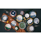 Тарелка обеденная Доляна «Малахитовая шкатулка», d=25 см, фарфор, зелёная - Фото 4