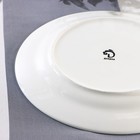 Тарелка фарфоровая обеденная Доляна Ternura, d=25 см - фото 21705011