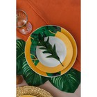 Тарелка глубокая Доляна «Малахитовая шкатулка», 340 мл, d=20 см, фарфор - Фото 4