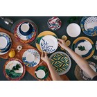 Тарелка глубокая Доляна «Малахитовая шкатулка», 340 мл, d=20 см, фарфор - Фото 5