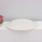 Набор тарелок фарфоровых Доляна Askım, 18 предметов: 6 тарелок d=20 см, 6 тарелок d=25 см, 6 тарелок глубоких 340 мл - Фото 6