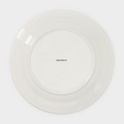 Набор тарелок фарфоровых Доляна Askım, 18 предметов: 6 тарелок d=20 см, 6 тарелок d=25 см, 6 тарелок глубоких 340 мл - фото 4358246