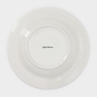 Набор тарелок фарфоровых Доляна Askım, 18 предметов: 6 тарелок d=20 см, 6 тарелок d=25 см, 6 тарелок глубоких 340 мл - фото 4358249
