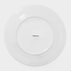 Тарелки Доляна «Звёздная ночь», 18 предметов: 6 тарелок d=20 см, 6 тарелок d=25 см, 6 тарелок глубоких 340 мл, фарфор, белые, голубые - Фото 7