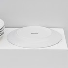 Тарелки Доляна «Звёздная ночь», 18 предметов: 6 тарелок d=20 см, 6 тарелок d=25 см, 6 тарелок глубоких 340 мл, фарфор, белые, голубые - Фото 9