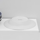 Тарелки Доляна Ternura, 18 предметов: 6 тарелок d=20 см, 6 тарелок d=25 см, 6 тарелок глубоких 340 мл, фарфор, белые, синие - Фото 12