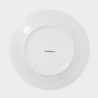 Набор тарелок фарфоровых Доляна Ternura, 18 предметов: 6 тарелок d=20 см, 6 тарелок d=25 см, 6 тарелок глубоких 340 мл - Фото 7