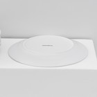 Тарелки Доляна Ternura, 18 предметов: 6 тарелок d=20 см, 6 тарелок d=25 см, 6 тарелок глубоких 340 мл, фарфор, белые, синие - Фото 9