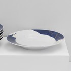 Набор тарелок фарфоровых Доляна Ternura, 18 предметов: 6 тарелок d=20 см, 6 тарелок d=25 см, 6 тарелок глубоких 340 мл - Фото 11