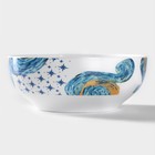 Салатник Доляна «Звёздная ночь», 600 мл, d=15.5 см, фарфор - Фото 3