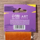 Кисть для рисования флейцевая синтетика плоская «Мона Лиза» 5,8см - Фото 4