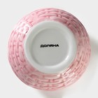 Сахарница Доляна «Зайка», 650 мл, доломит, розовая - Фото 5