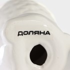 Подставка для яйца Доляна «Зайка», 8×5.5×7.5 см, розовая - Фото 5