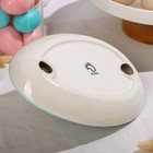 Подставка для яиц Доляна «Зайка», 25×18×9 см, голубая - Фото 4