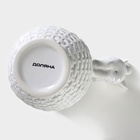 Молочник Доляна «Зайка», 450 мл, белый - Фото 5