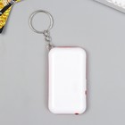 Фонарик на кольце "Дедушка Мороз - Волшебство рядом" 6,5х3,5х1 см, МИКС (комплект 12 шт) - фото 22541317