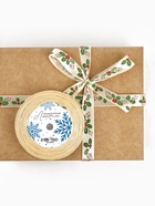 Лента атласная «Омела», 15 мм, 23±1 м, бежевая - Фото 2