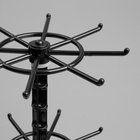 Подставка для украшений «QF. Карусель», универсальная, 16×16×28 см, чёрная - Фото 6