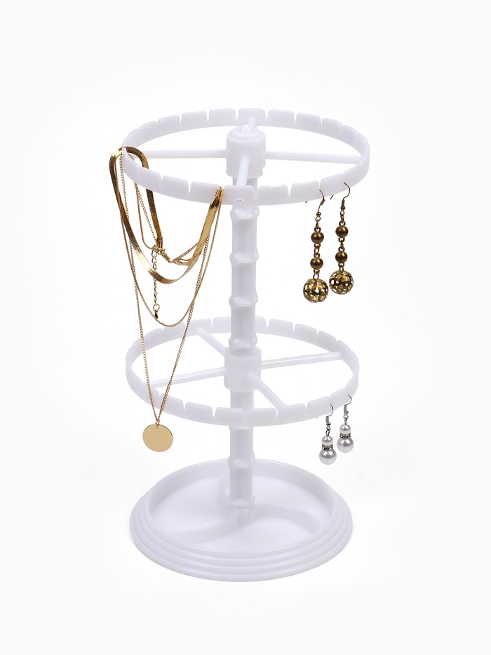 Подставка для украшений «QF. Карусель», универсальная, 16×16×28 см, белая - Фото 1