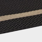 Салфетка сервировочная на стол «Рона», 45×30 см, цвет коричневый (12 шт) - фото 809565005