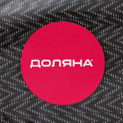 Салфетка сервировочная на стол Доляна «Рона», 45×30 см, коричневая