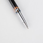 Ручка металл с колпачком «Достояние. Природа — лучший художник РОССИИ», фурнитура серебро, 1.0 мм - Фото 4
