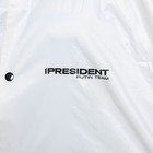 Дождевик «Mr.President», цвет белый