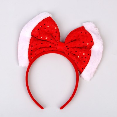 Ободок новогодний карнавальный «Бант»