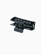 Крабик для волос «Пелагея», прямой, 8.5 см, белый, чёрный - Фото 5