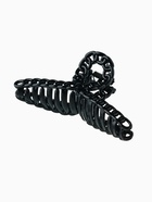 Краб для волос "Изабель" петля, 10 см,черный (12 шт) - фото 809134755