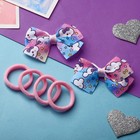 Набор для волос "Карапунька" (4 резинки, 2 зажима) облачко, 2 см (комплект 6 шт) - фото 38702452