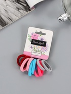 Резинки для волос QF «Синди», набор 10 шт., блеск эффект, 2.5 см - Фото 2