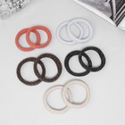 Резинки для волос «Синди», набор 10 шт., блеск роскошь, 4.5 см - Фото 2