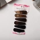 Невидимки для волос «Герти», набор 6 шт., цветы сетка, 5.5 см - Фото 3