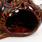 Подсвечник керамика "Утка. Растительный узор" МИКС 16,5х10,5х6,5 см - фото 23058694