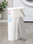 Контейнер для стирального порошка, 5 л, 11×24.6×32 см, серый - Фото 3