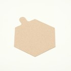 Подложка шестигранник с держателем 5,2 х 5,2 см - фото 24543262