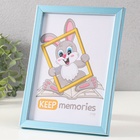 Фоторамка для фото 15×21 см Keep memories «Акварель», пластик, голубой, (пластиковый экран) - Фото 6