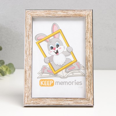 Фоторамка для фото 10×15 см Keep memories «Акварель», пластик, прованс, (пластиковый экран)