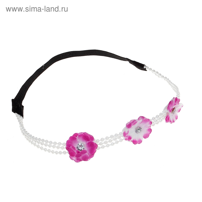 повязка для волос "Фея" незабудки - Фото 1