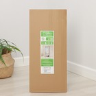 Вешалка - стойка напольная для одежды Доляна «Лофт», с двумя полками, 59×35×152 см, чёрная - Фото 9