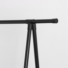 Вешалка - стойка напольная для одежды LaDо́m «Лофт», с двумя полками, 55×45×157 см, чёрная - Фото 5